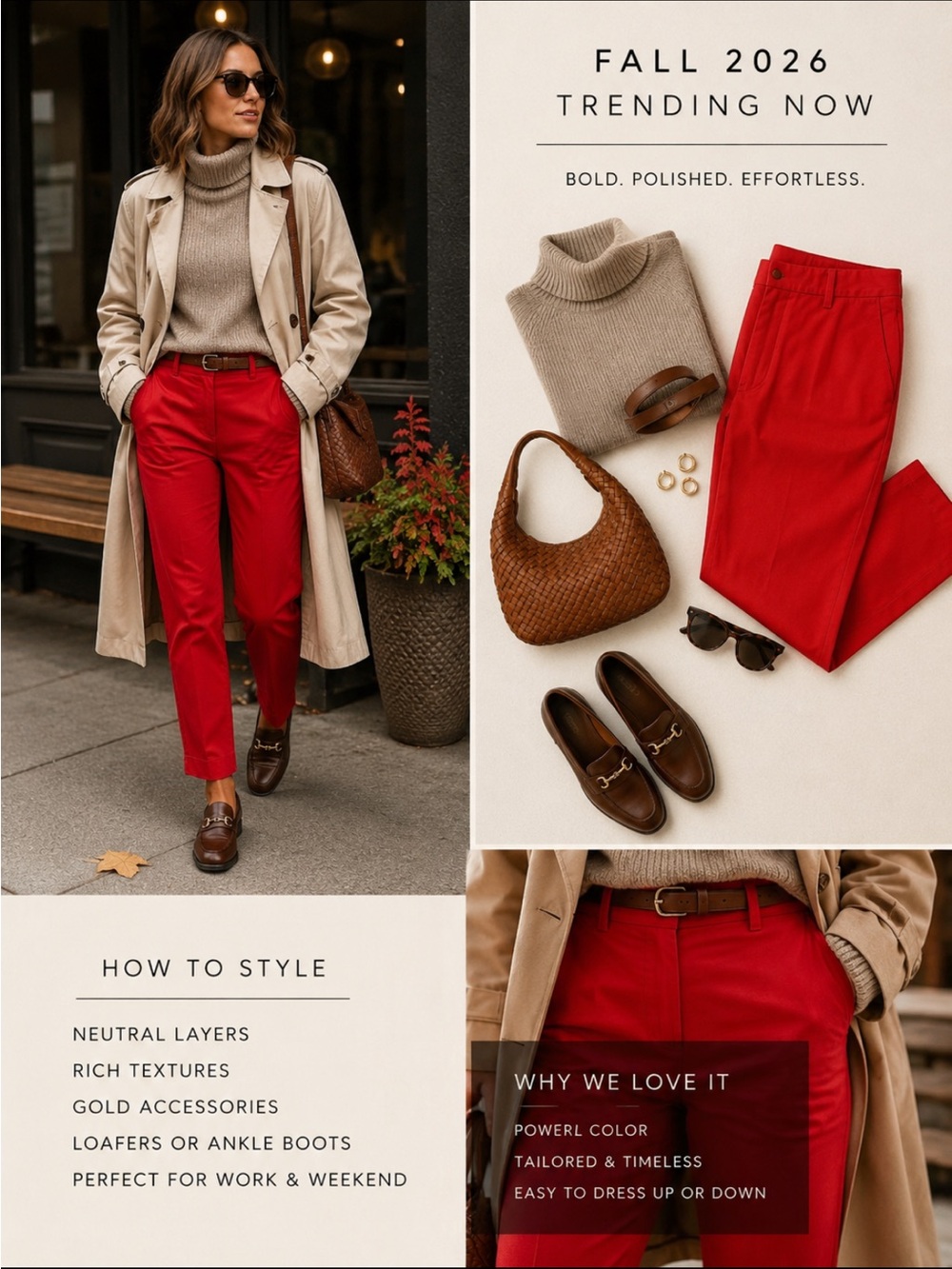 Banana Republic Red Chinos